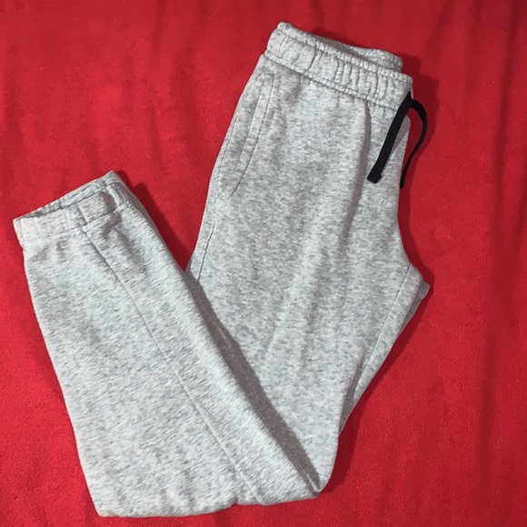 NIKE Grey Sweatpants w/ “JUST DO IT” Logo - Picture 5 of 7